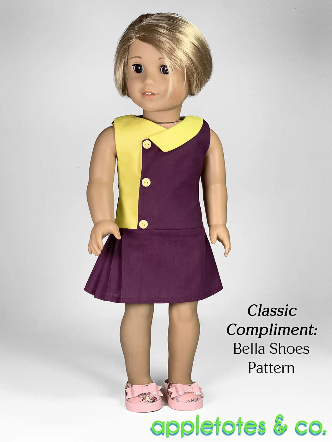 Abeline Dress 18 Inch Doll Sewing Pattern