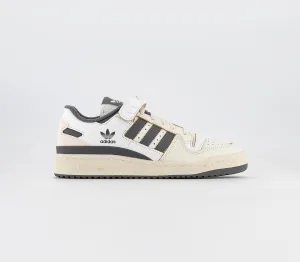 adidas Forum 84 Low Off White Grey White Trainers