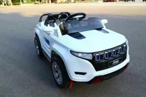 Battery Operated Police Jeep for Kids Stylish Ride On Adventure Vehicle