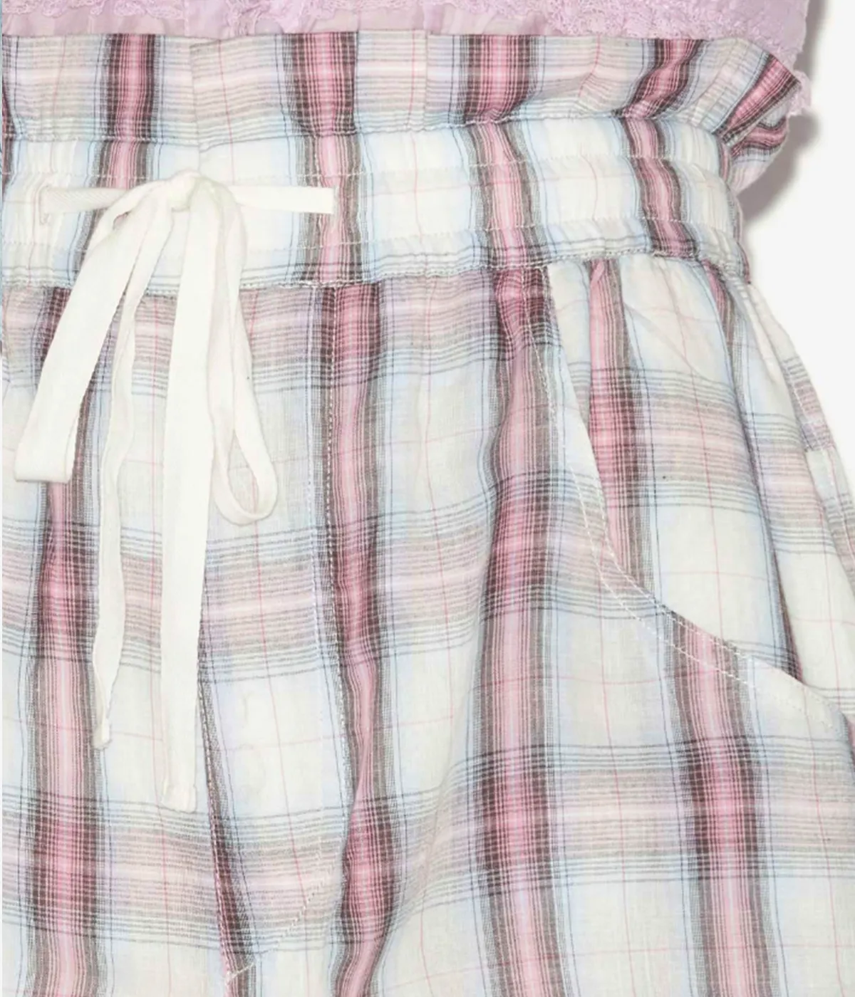 Beatia Short in Antik Pink & Yellow
