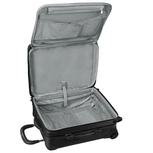 Briggs & Riley 21 Inch Carry-On Expandable Upright,Black,21.5X14X8