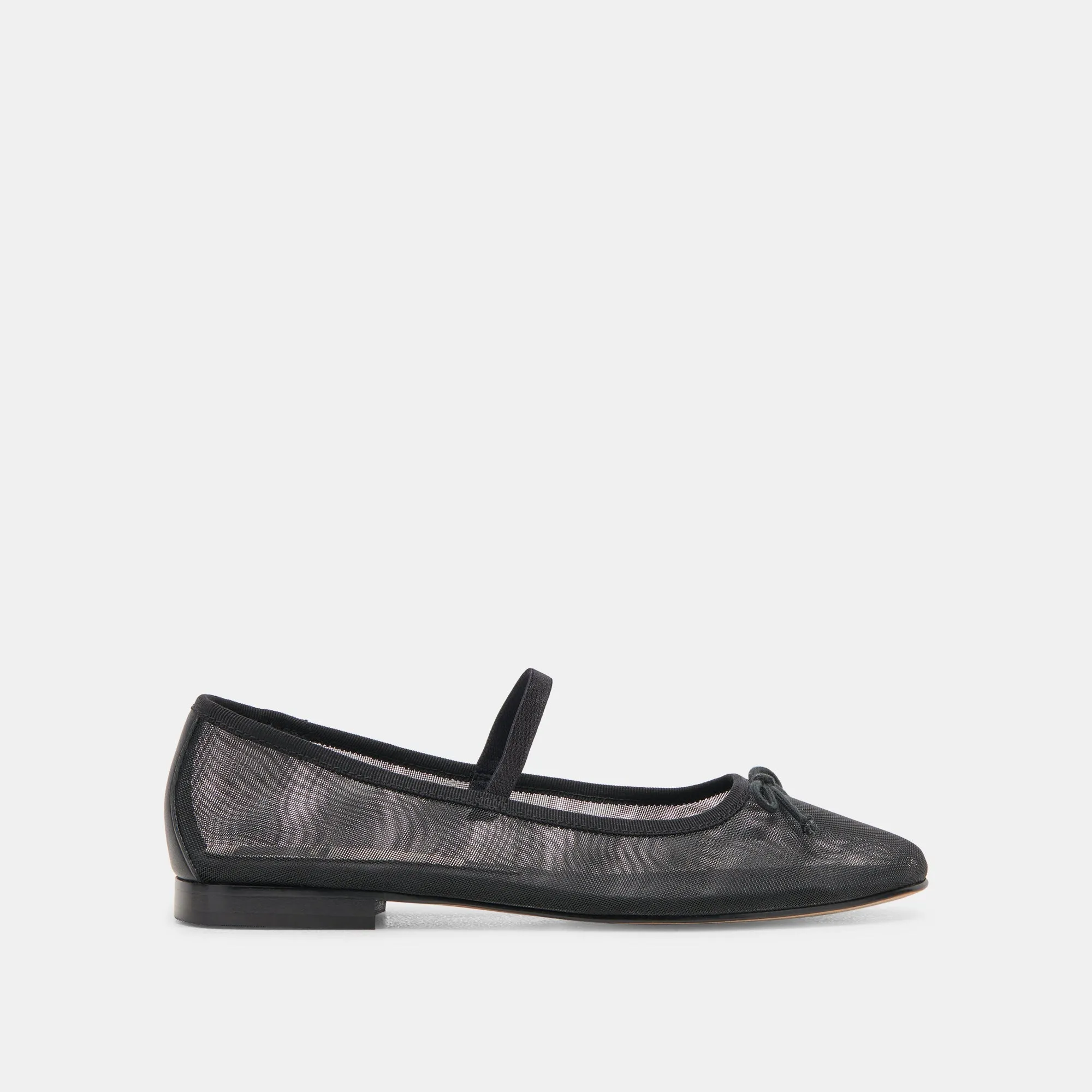 Cadel Ballet Flats | Onyx Mesh