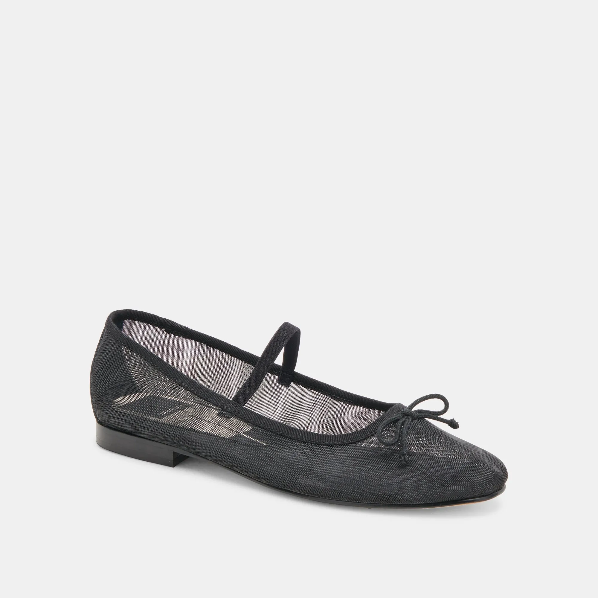 Cadel Ballet Flats | Onyx Mesh