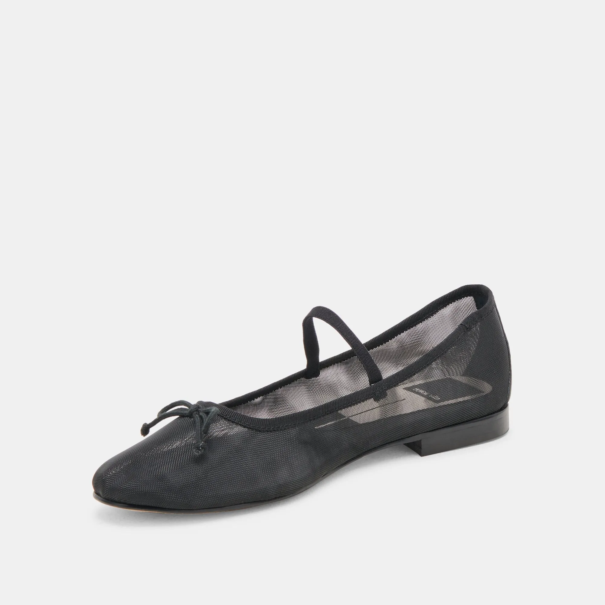 Cadel Ballet Flats | Onyx Mesh