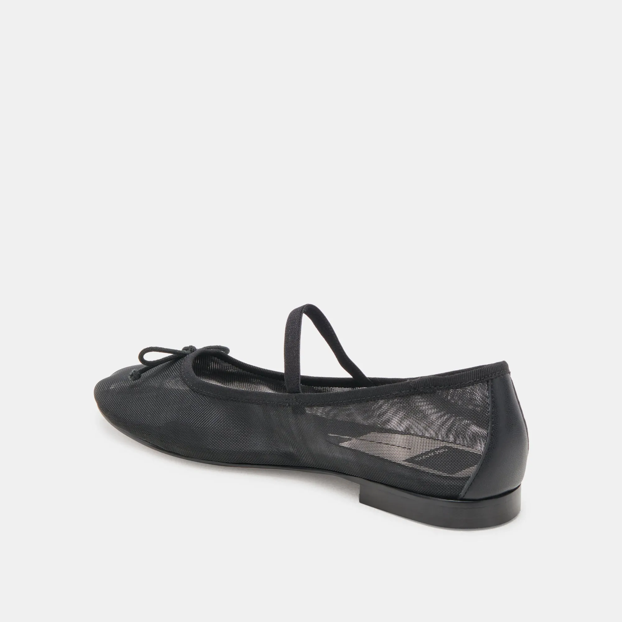 Cadel Ballet Flats | Onyx Mesh