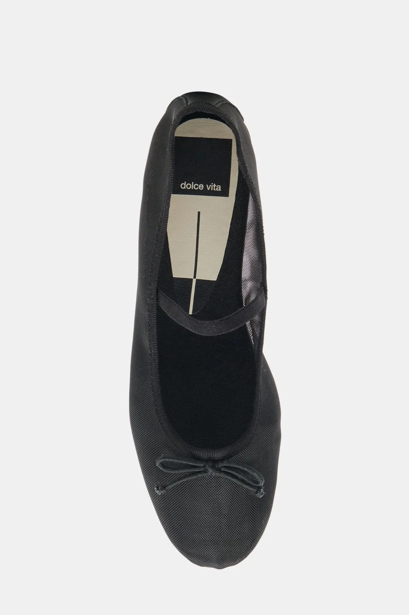 Cadel Ballet Flats | Onyx Mesh