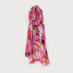 Caracol Lightweight Floral Print Scarf - 6199