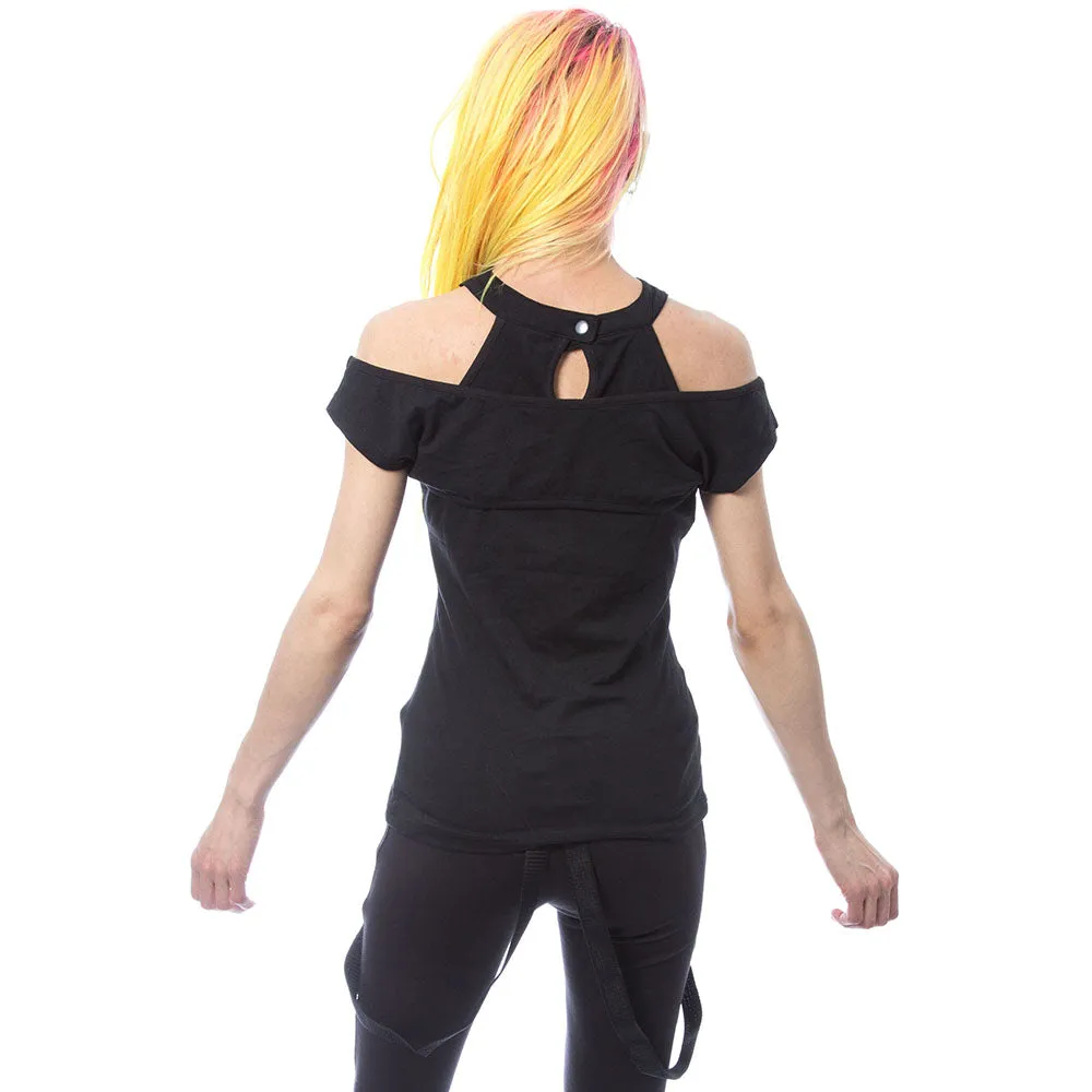 Chemical Black Tess Top