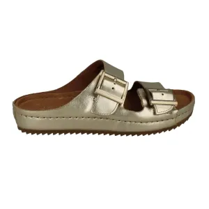 Clarks Womens Sandal Brookleigh Sun Champagne Leather