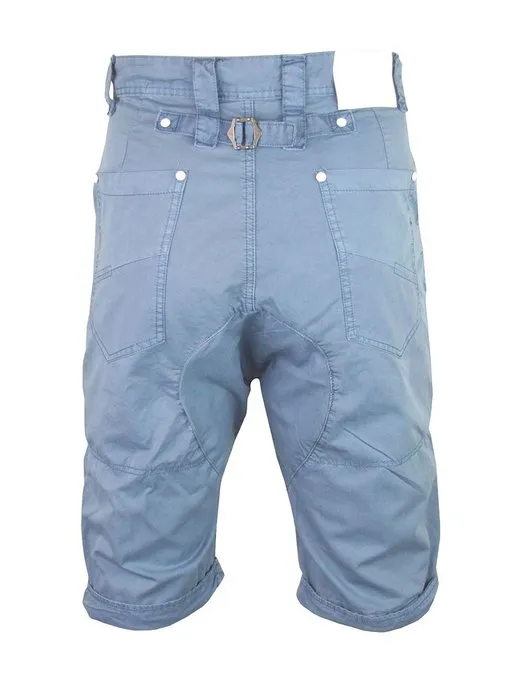 Dissident Spin cotton cargo shorts in blue