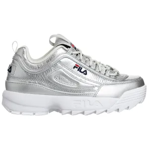 Fila Disruptor F Low Womens Silver Trainers
