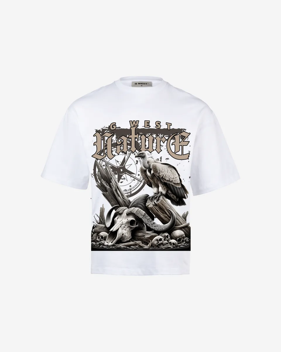 G-WEST NATURE OVERSIZED TEE GWROJMT200
