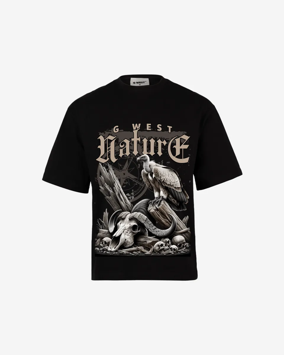 G-WEST NATURE OVERSIZED TEE GWROJMT200
