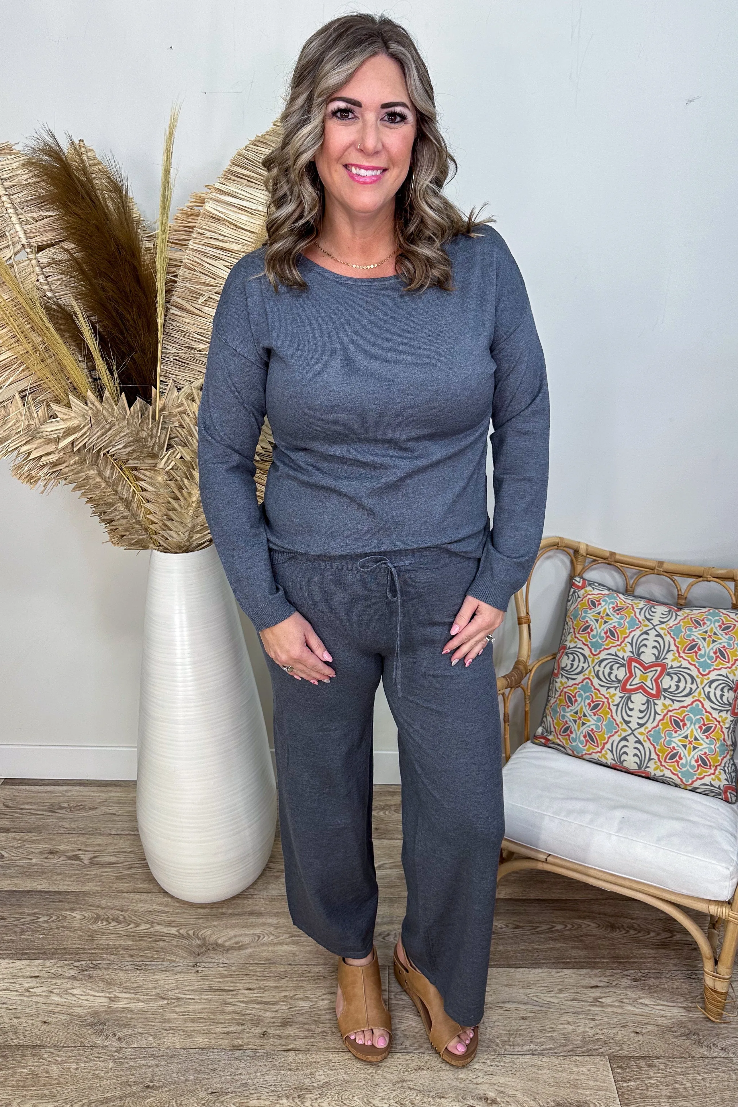 Grey Relaxed Pullover