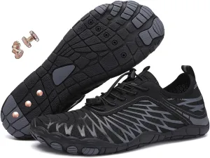 Grounding Shoes with Copper , Grounded Barefoot Footwear Shoes for Women Men, Waterproof Trail Running Healthy & Non-Slip