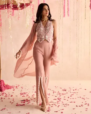 Gulaab Cape Pant Set