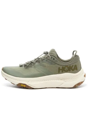 Hoka Men's Transport GORE-TEX Trainers - Slate / Oat Milk