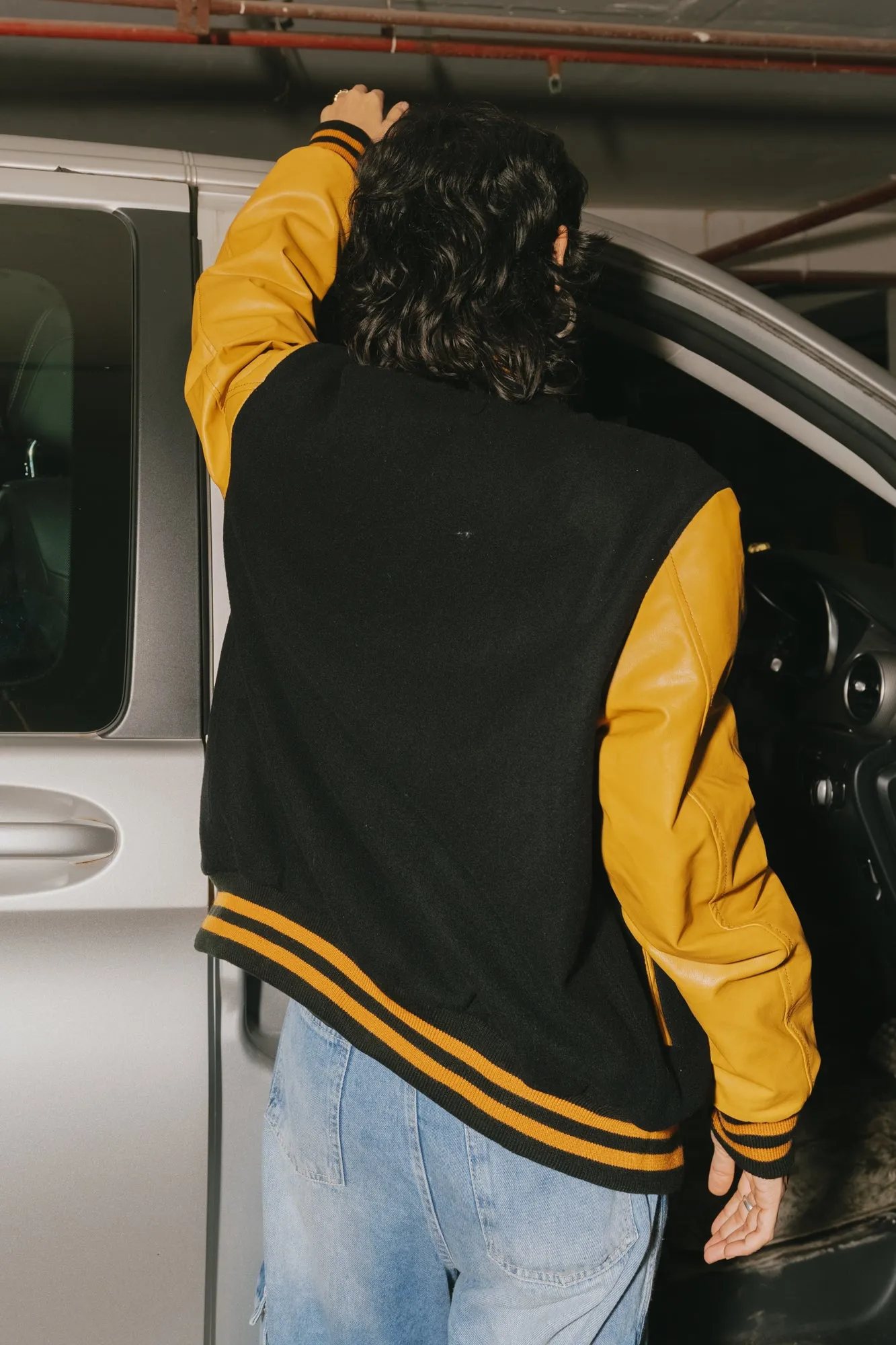 Honeydew Varsity Jacket