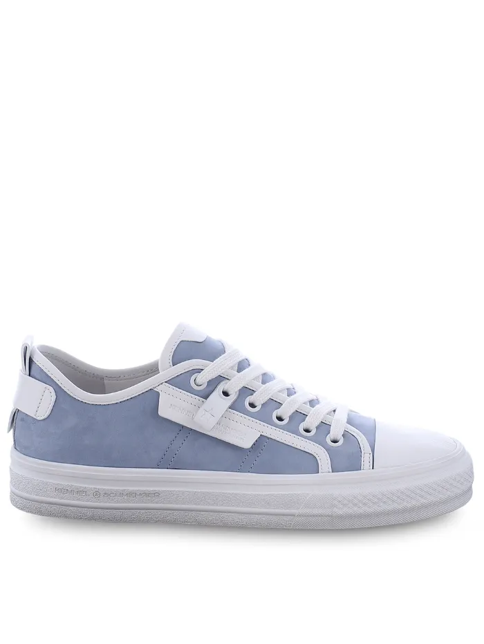 Kennel & Schmenger GANG Trainers In Sky Blue And White 31-24500-650 Col 001