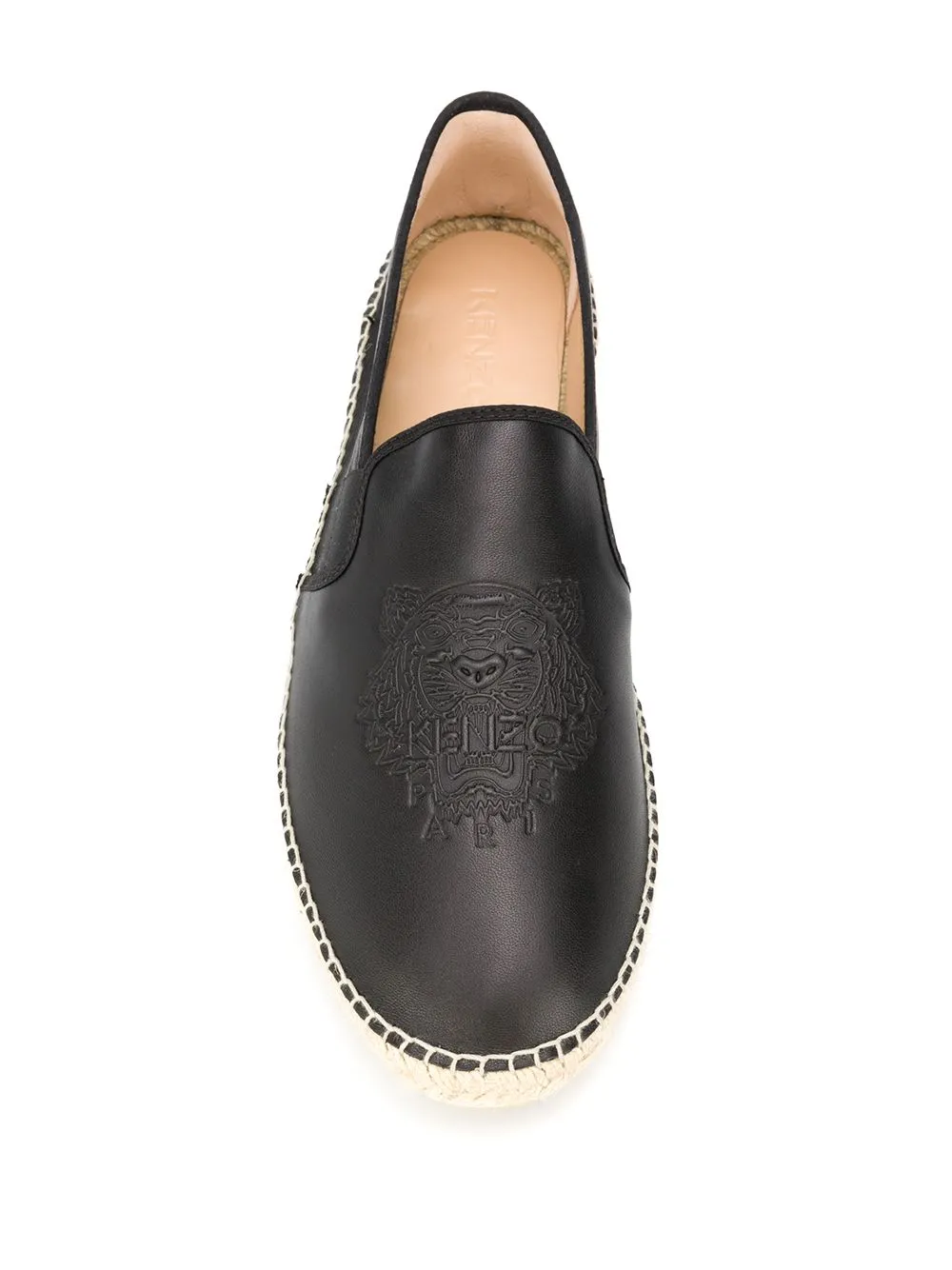 KENZO Debossed Tiger Logo Espadrilles