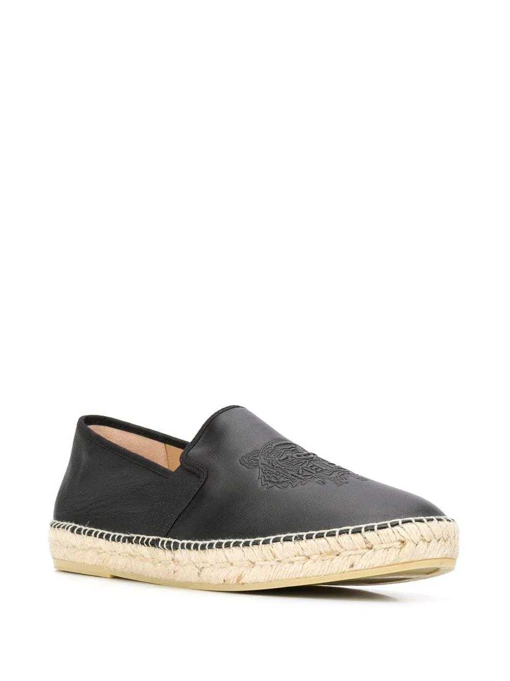 KENZO Debossed Tiger Logo Espadrilles