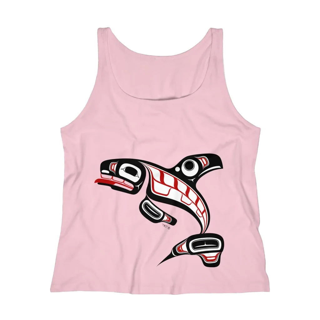 Killer Whale Relaxed Jersey Tank Top