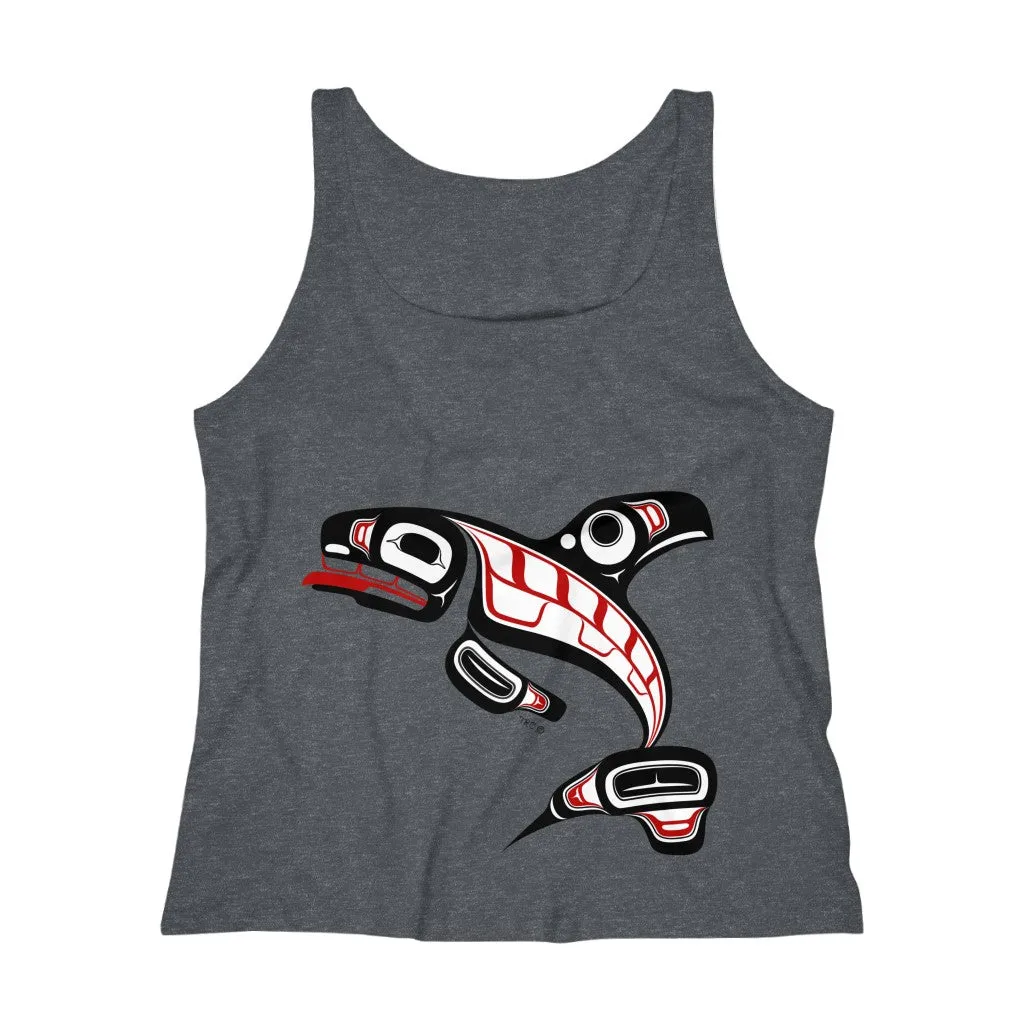 Killer Whale Relaxed Jersey Tank Top