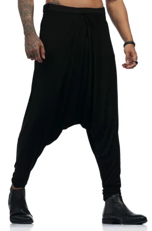 Knitted cotton harem Pants