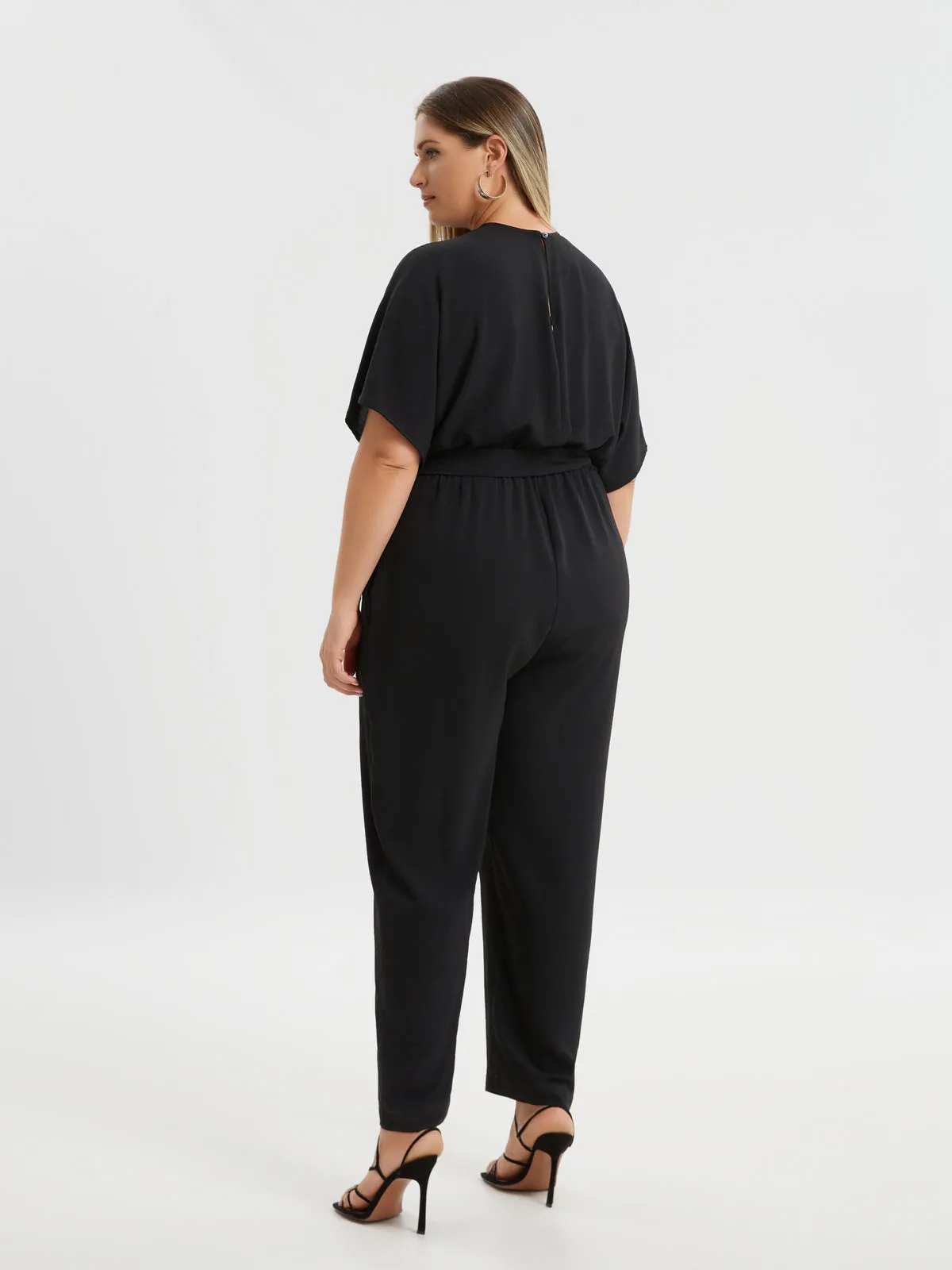 Mat Jumpsuit in Black
