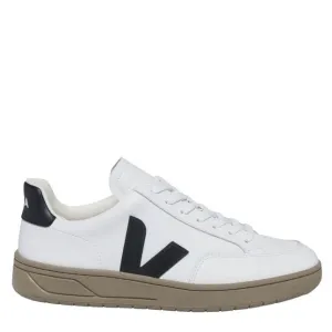 Mens VEJA Extra White/Black/Dune V-12 Trainers