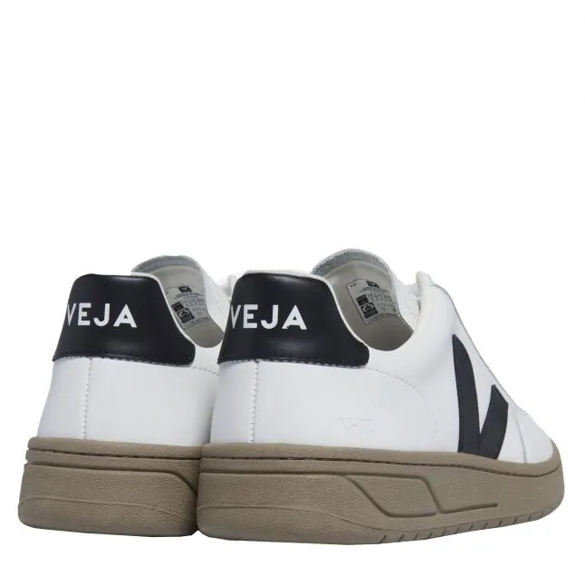 Mens VEJA Extra White/Black/Dune V-12 Trainers