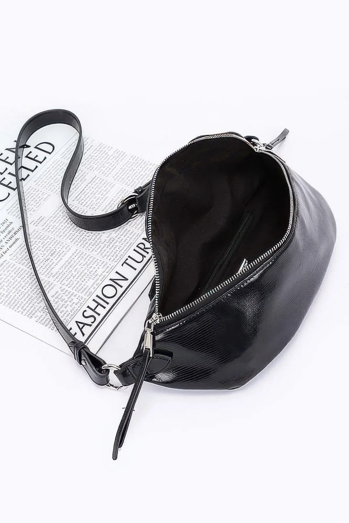 Metallic Crossbody Bag