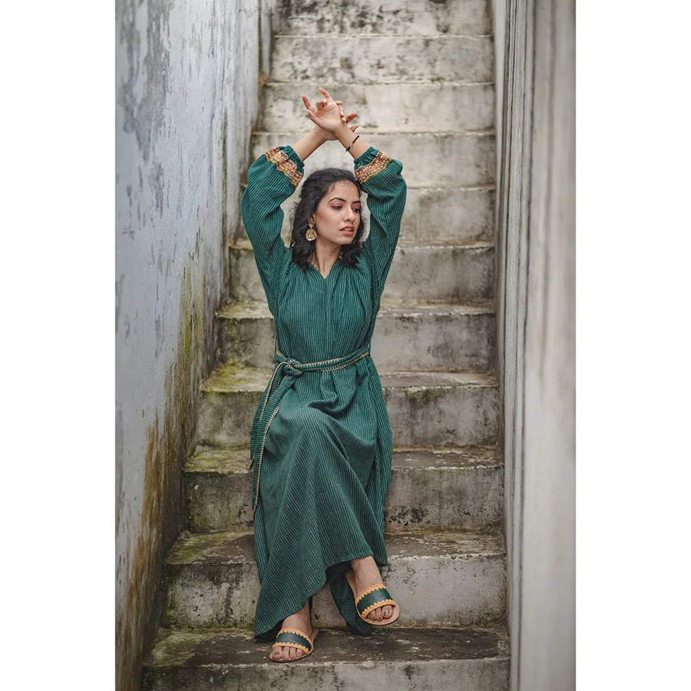 Mushio Shaad Dress with Hand Embroidery (Set of 2)