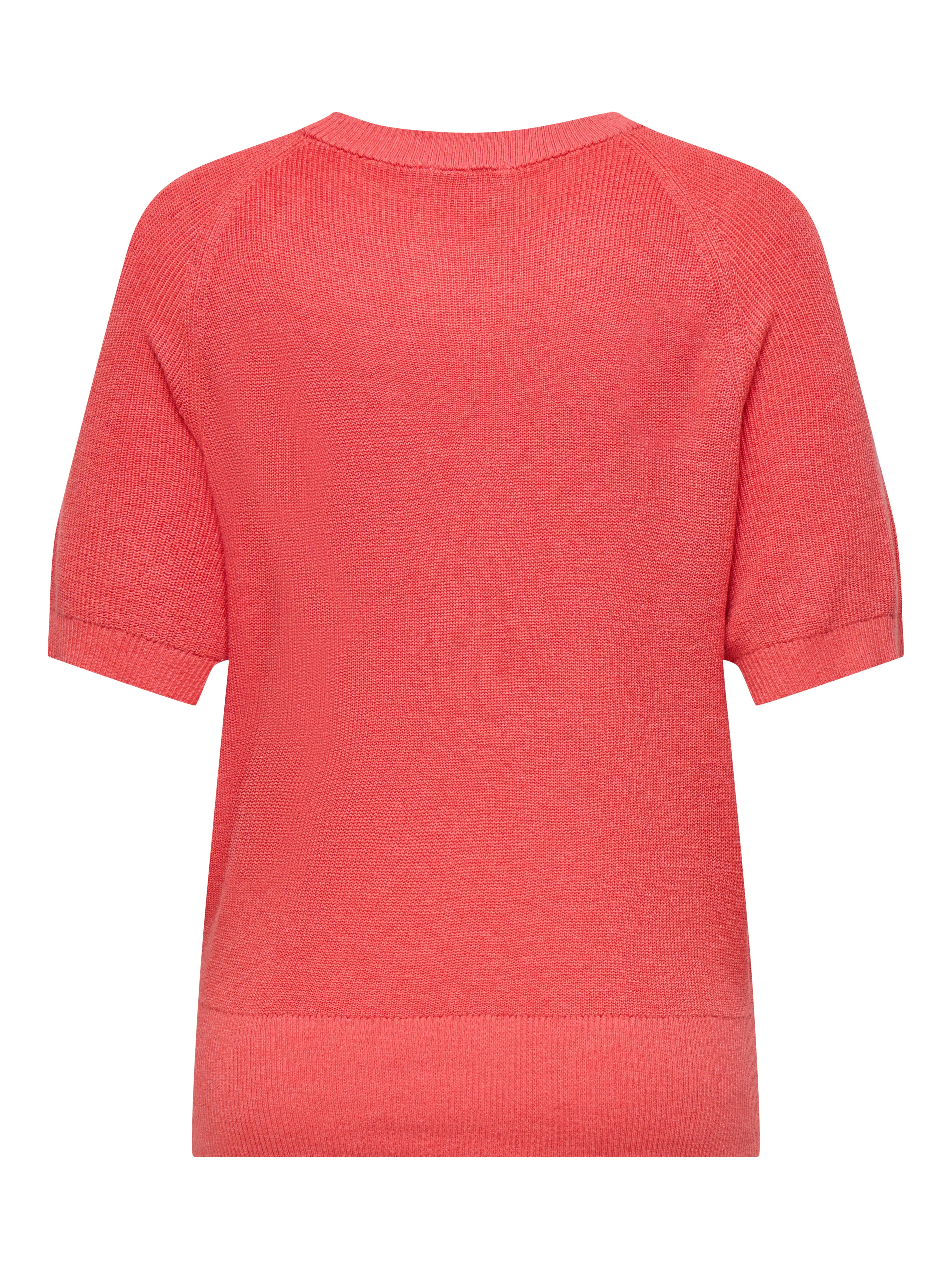 Only Carmakoma Lecia Knit in Coral