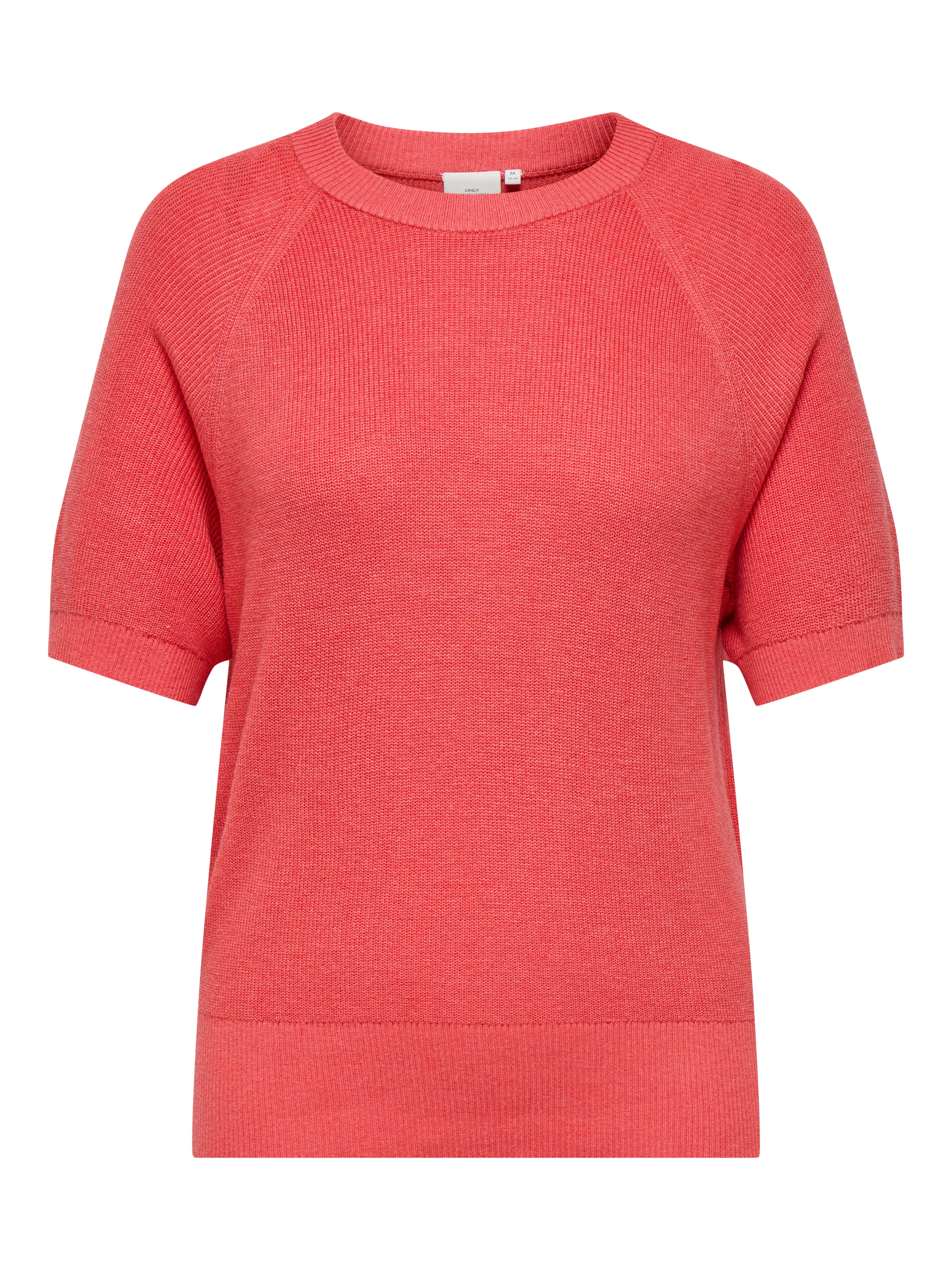 Only Carmakoma Lecia Knit in Coral