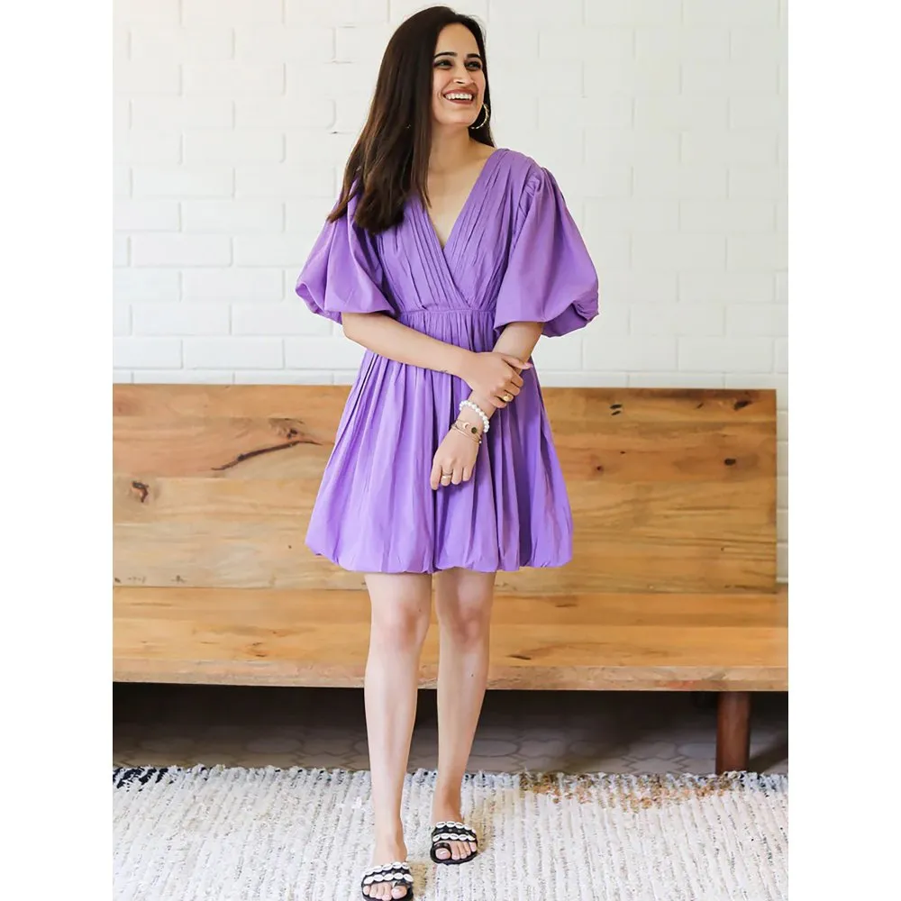 ORDINAREE English Lavender Cotton Dress