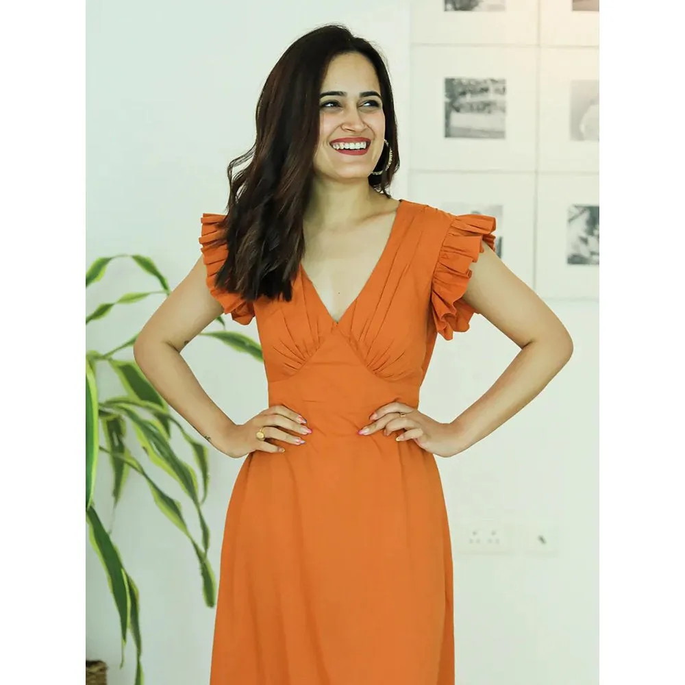 ORDINAREE Hawaiian Sun Cotton Dress