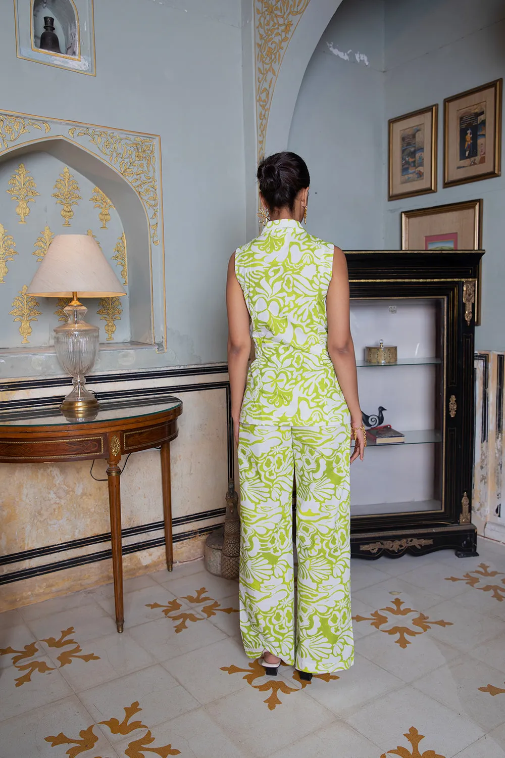 Out Of Office Co-Ord Set In Carnation Print