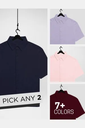 Pick Any 2 Oversized Shirts Combo