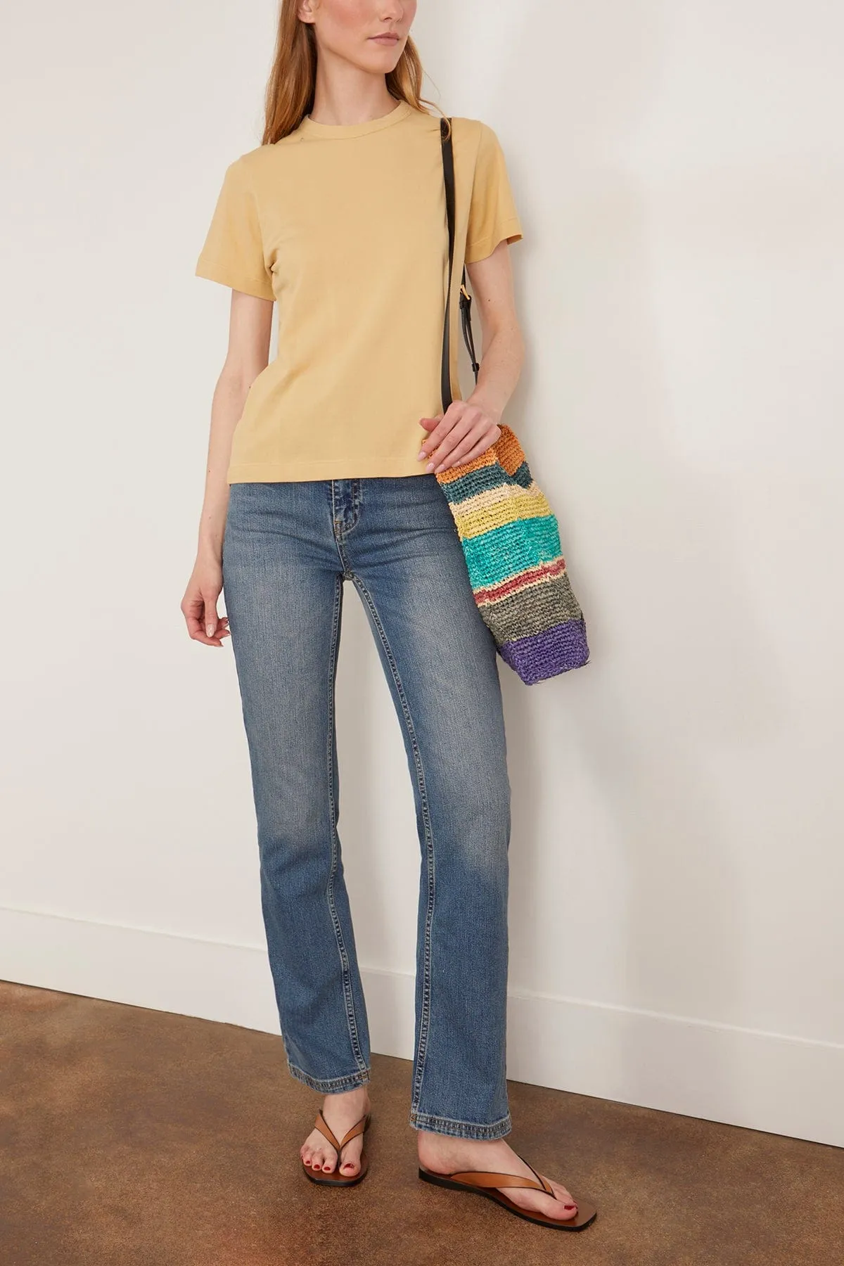 Ponza Tee in Almond