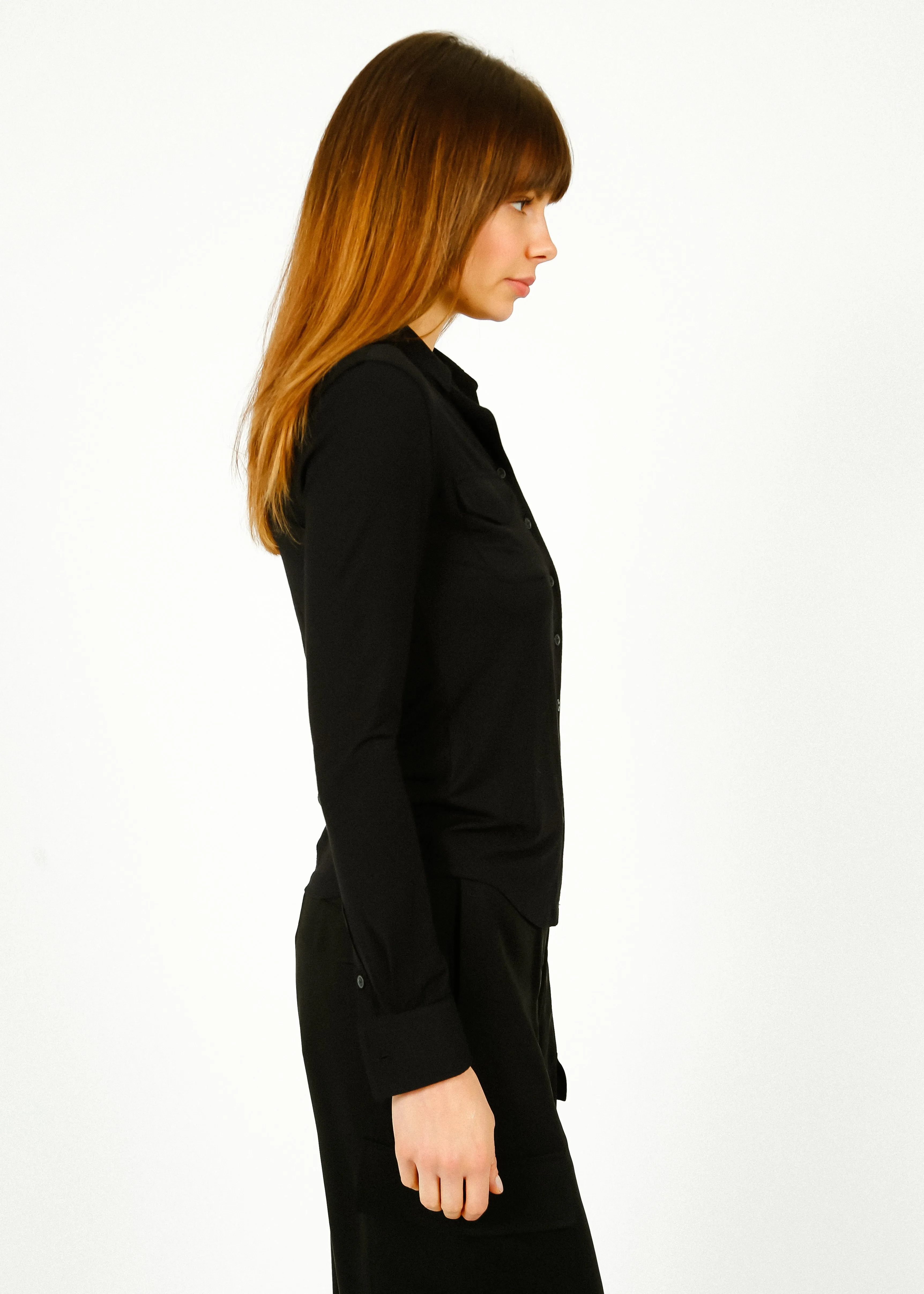 R&B Luca Shirt in Black