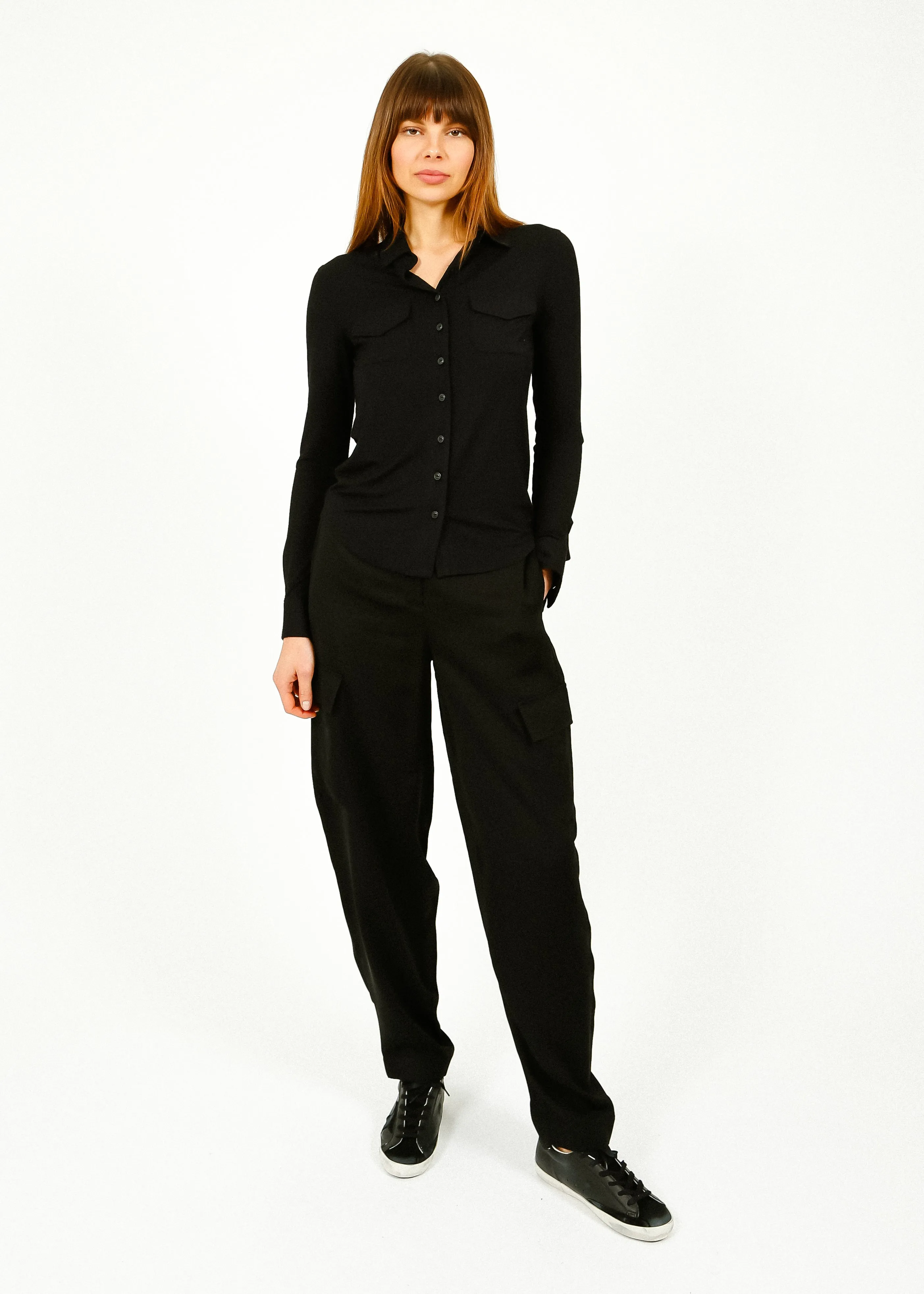 R&B Luca Shirt in Black