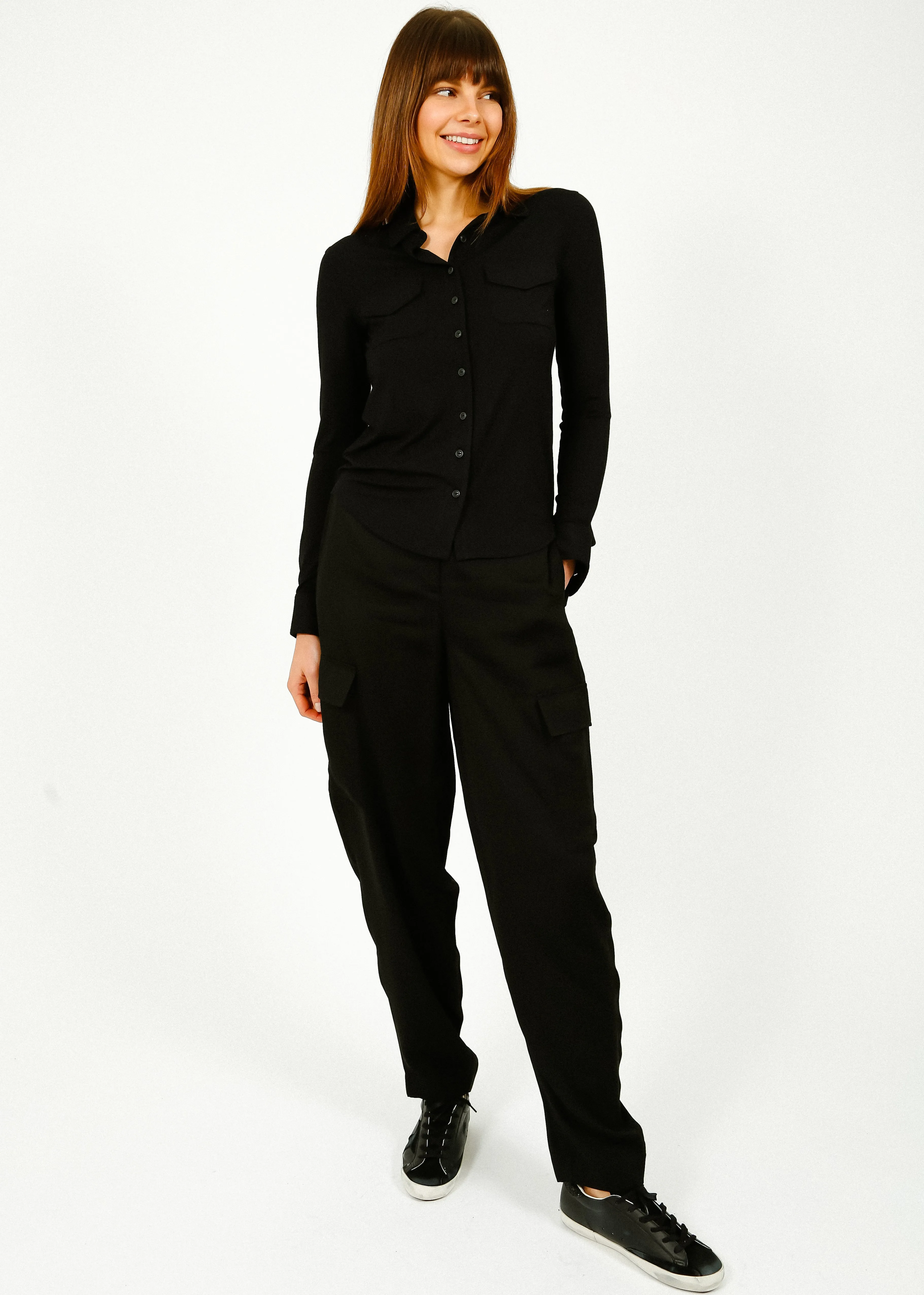 R&B Luca Shirt in Black