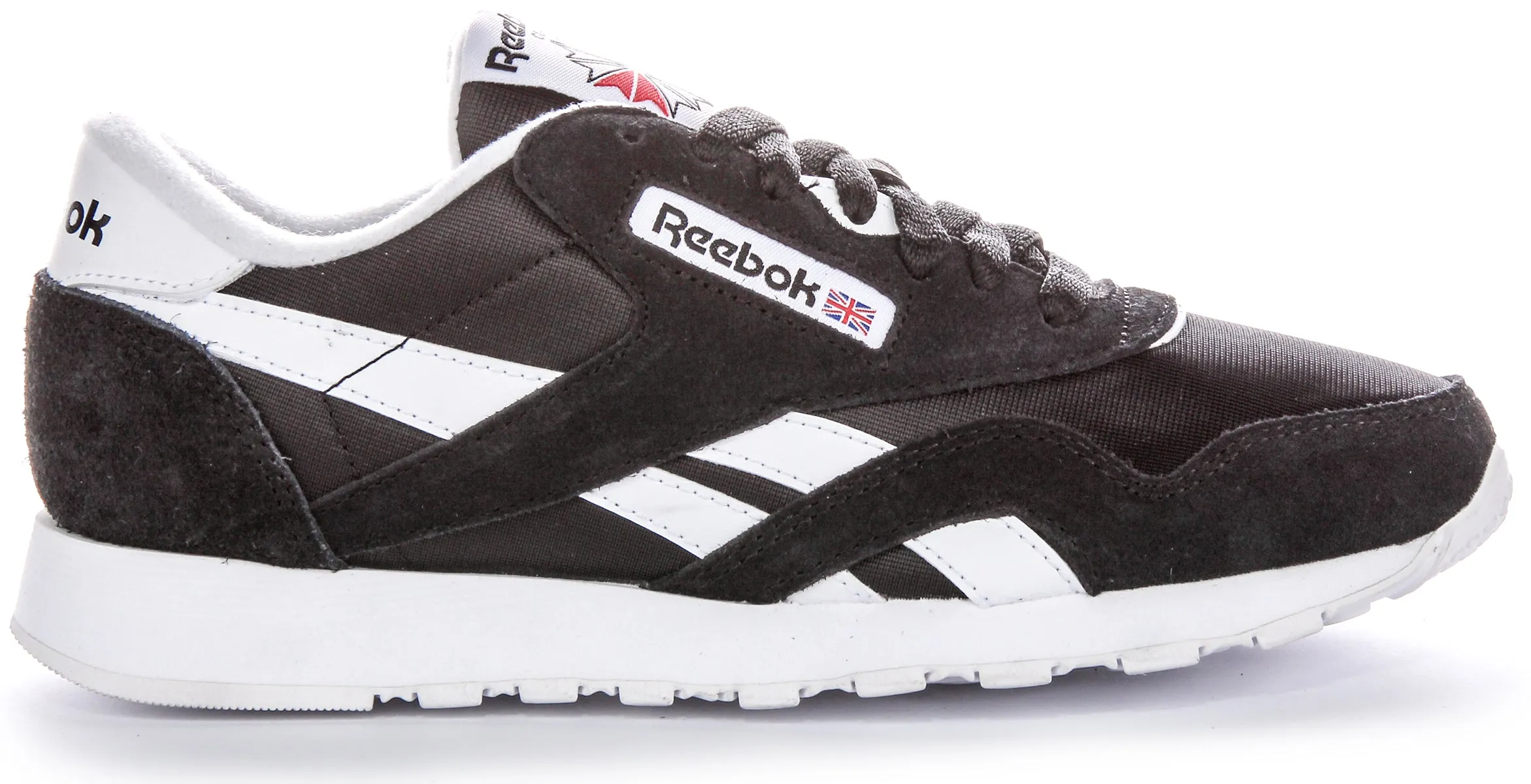Reebok Classic Nylon In Black White For Men