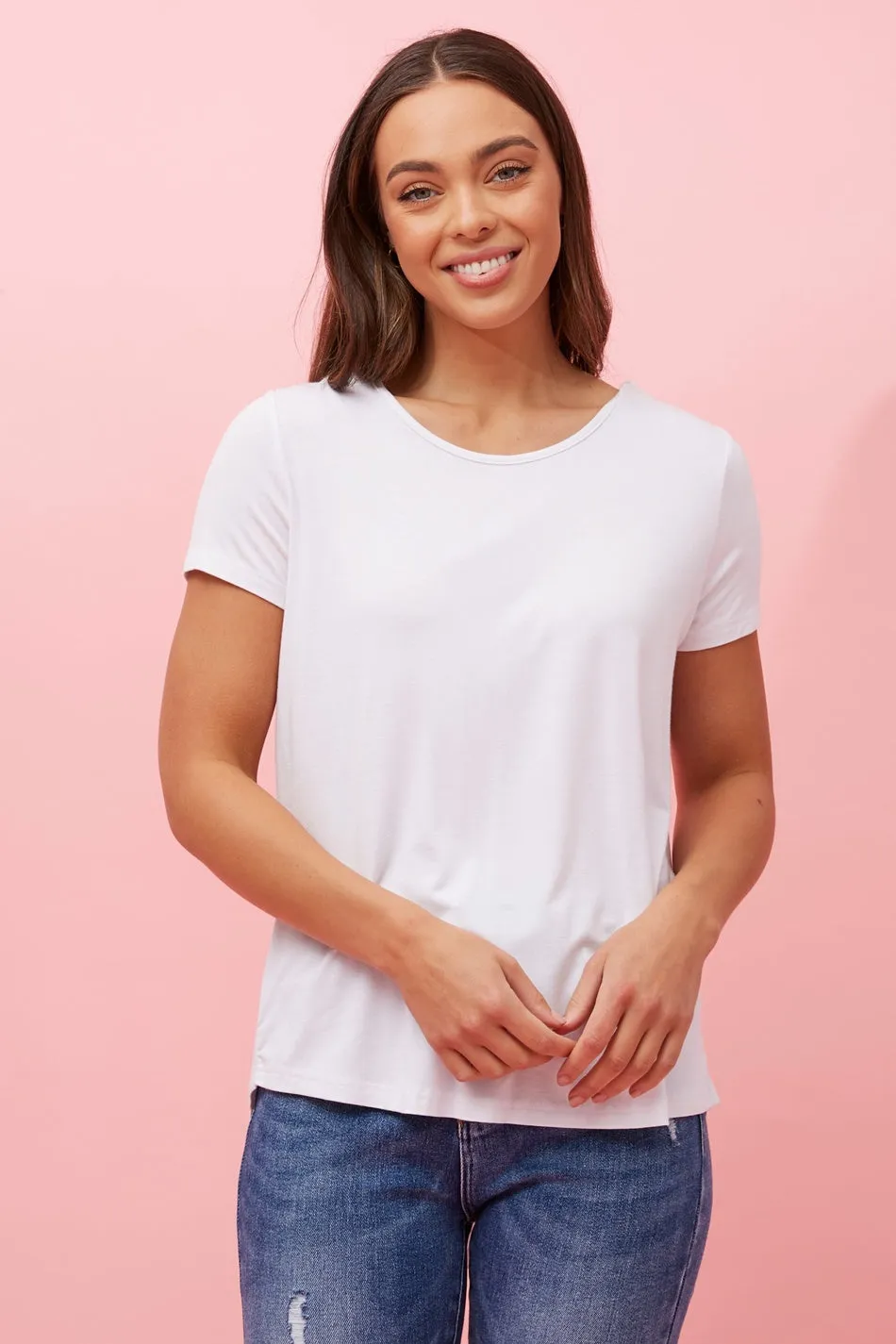 REGINA SOLID T-SHIRT