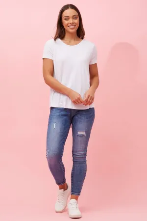 REGINA SOLID T-SHIRT