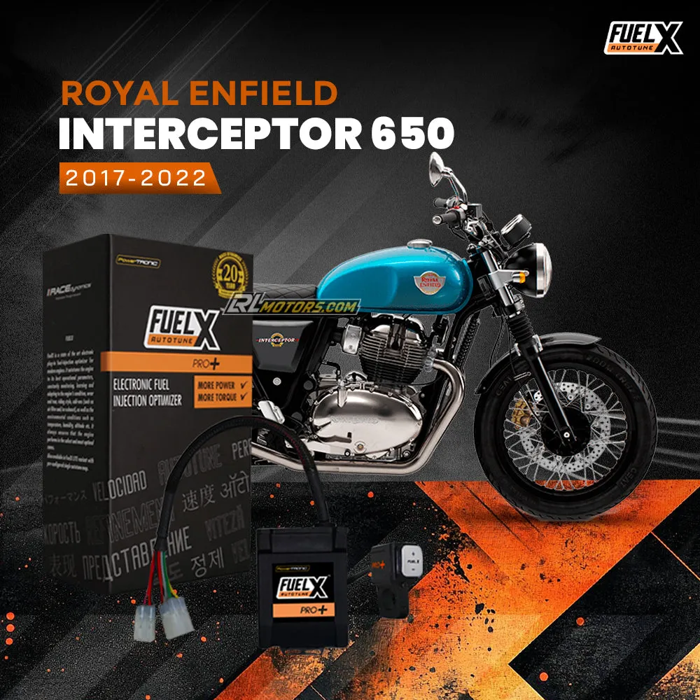 Royal Enfield Interceptor 650  (2017-2022) - FuelX Pro 