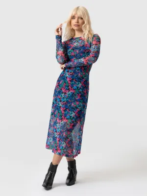 Runway Mesh Skirt - Neptune Garden