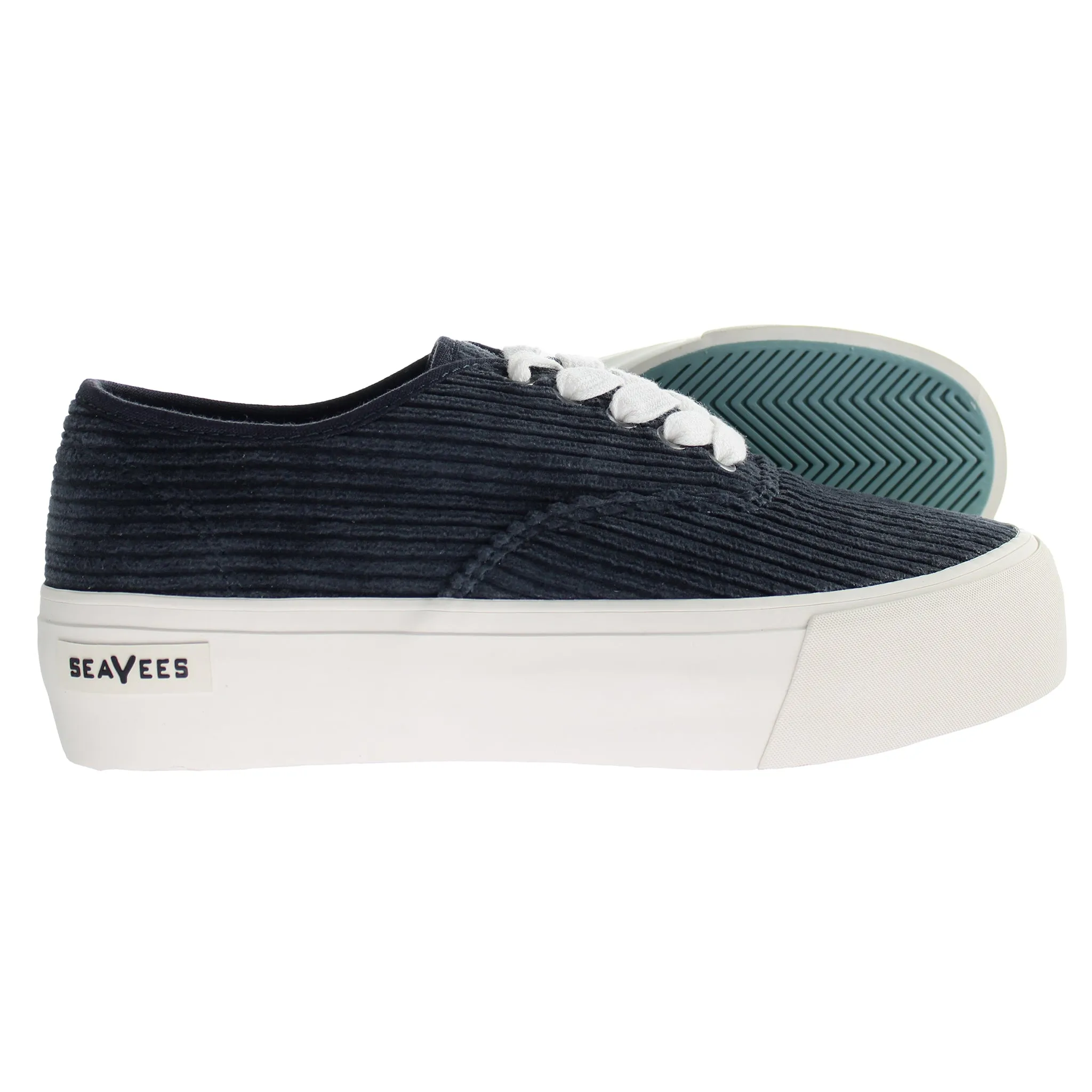 Seavees Legend Platform Womens Dark Grey Shoes