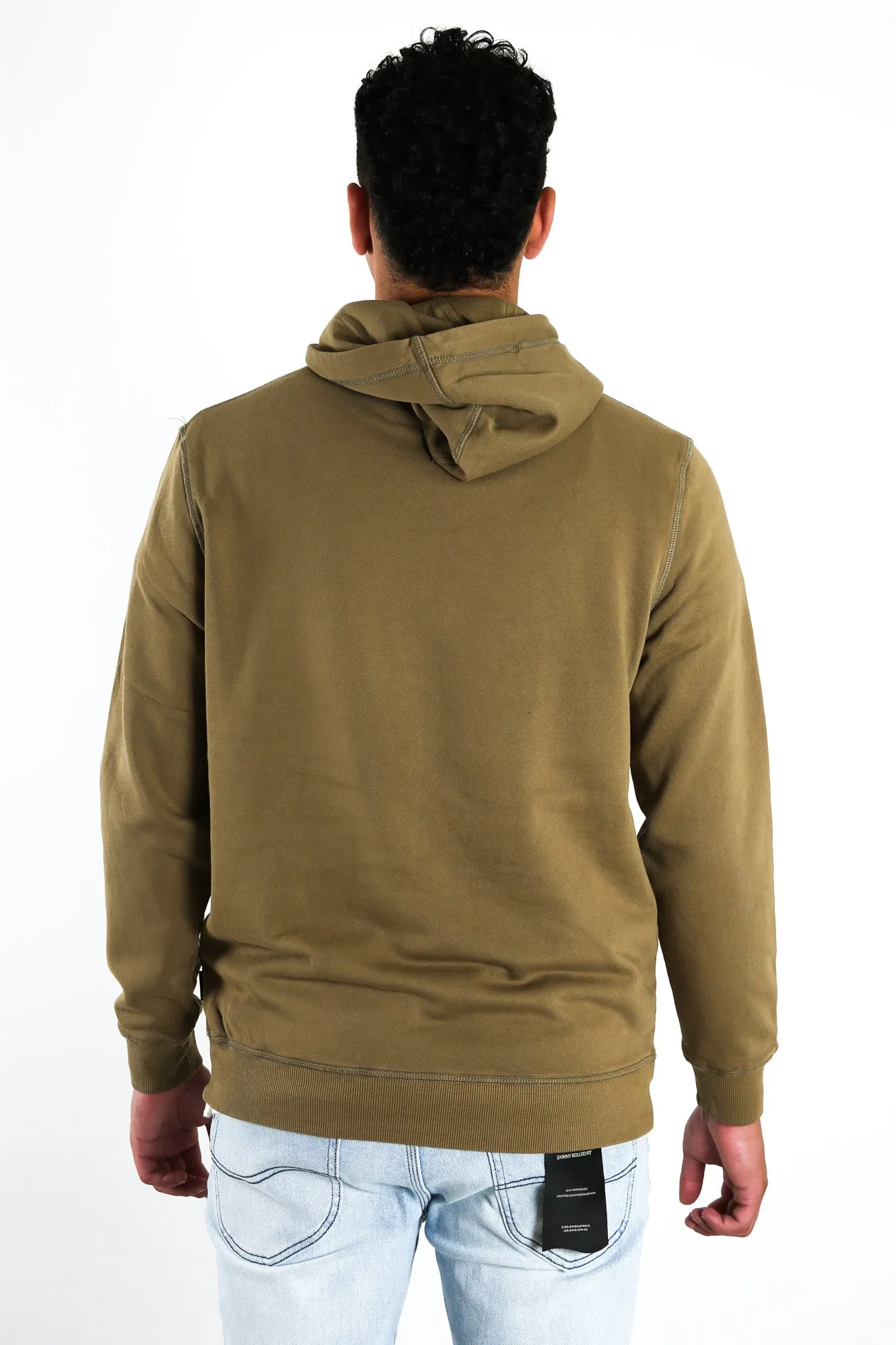 Special Cut Hood Fleece Covert Green